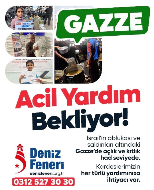 DENİZ FENERİ DERNEĞİ-FİLİSTİN/GAZZE PROJELERİ
