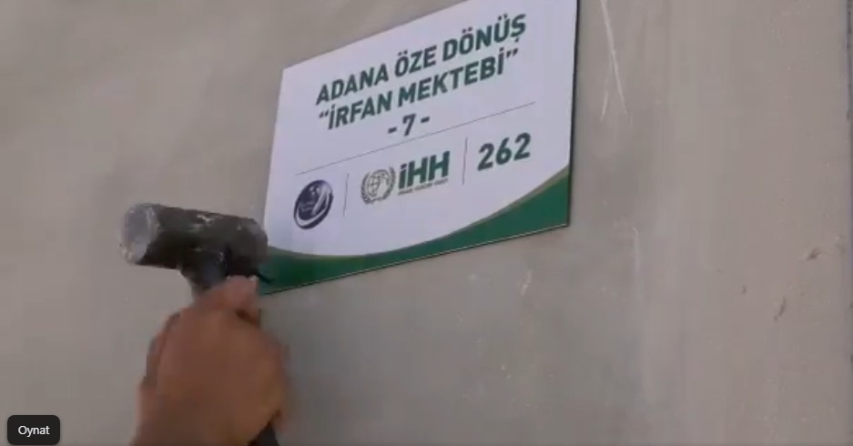 ADANA ÖZE DÖNÜŞ DERNEĞİ İDLİPTE MÜLTECİLER İÇİN 50 ADET YAŞAM EVİ YAPTIRDI
